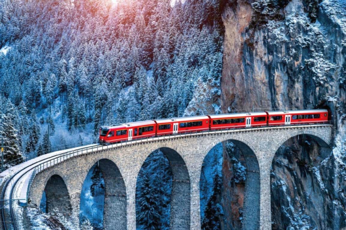 Valentine's Day In Venice And Bernina Express Journey To Switzerland