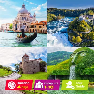 Visit Europe In Summer Holiday: Switzerland, Venice, Austria And Liechtenstein